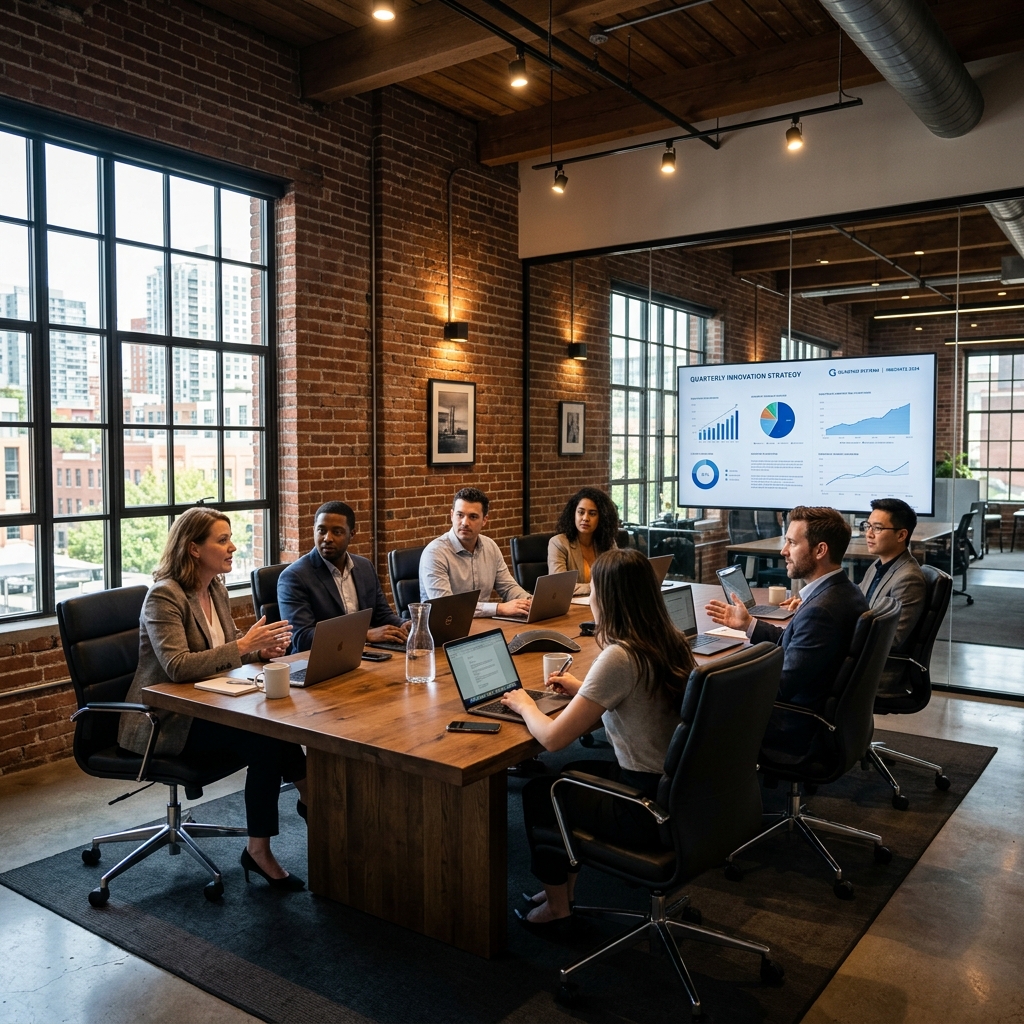 Modern Meeting Room at The Guild